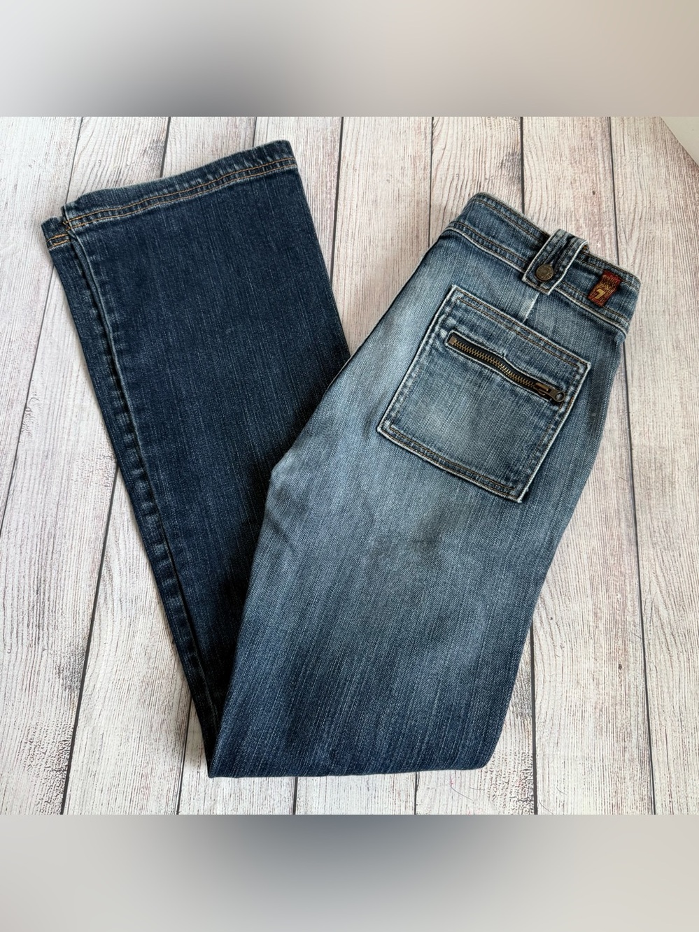 7 For All Mankind Jerome Dahan Y2K Flare/bootcut Jeans 27